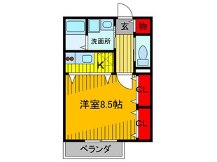 グランド－ル池島の物件間取画像